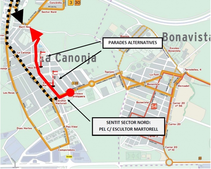 2 de maig: Tall de circulació al carrer Raval