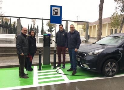 La Canonja ja disposa de la primera estació de recàrrega per a vehicles elèctrics