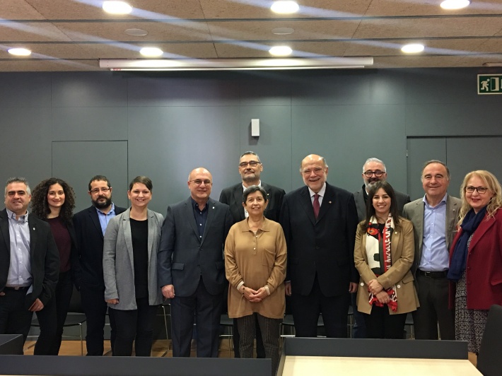 Visita institucional a la Canonja de la delegada del Govern d’Espanya a Catalunya.