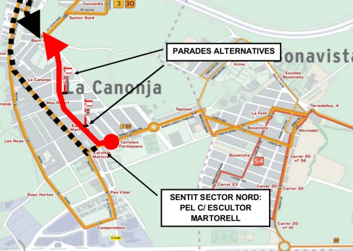 6 i 7 de febrer, al matí: Tall de circulació al carrer Masricart