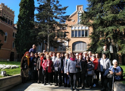 L'Escola d'Adults visita l'Institut Pere Mata