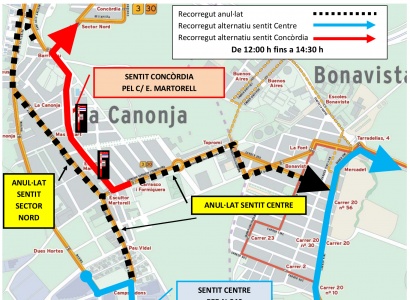 Diumenge 7 d'abril: Afectacions al trànsit amb motiu de la cercavila de l'Impossible