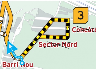 26 d'octubre: Afectacions al recorregut de l'autobús amb motiu del Passatge del Terror del Sector Nord