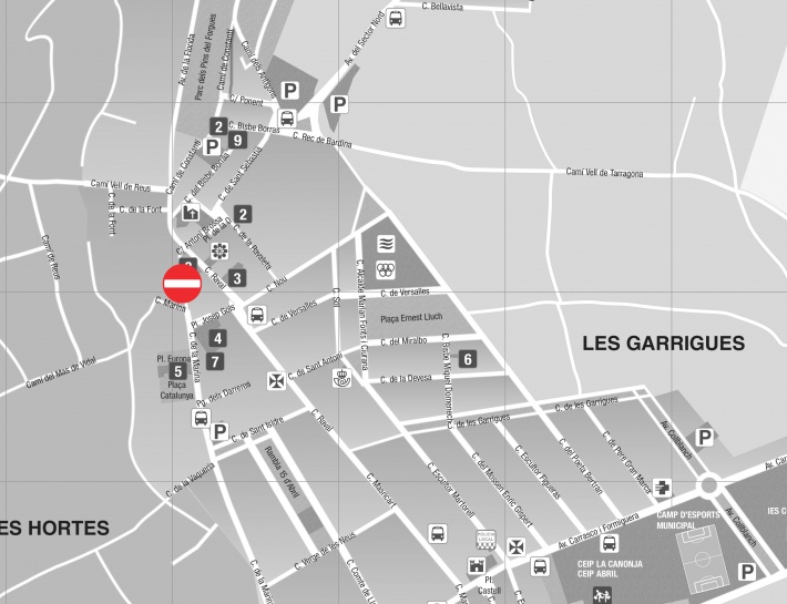 4 de novembre: tall de circulació al carrer Marina amb afectacions al recorregut de l'autobús