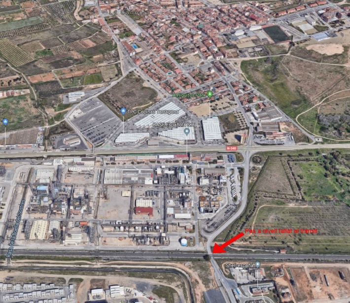 AVÍS: Tall del pas a nivell de la línia fèrria de València durant tres nits