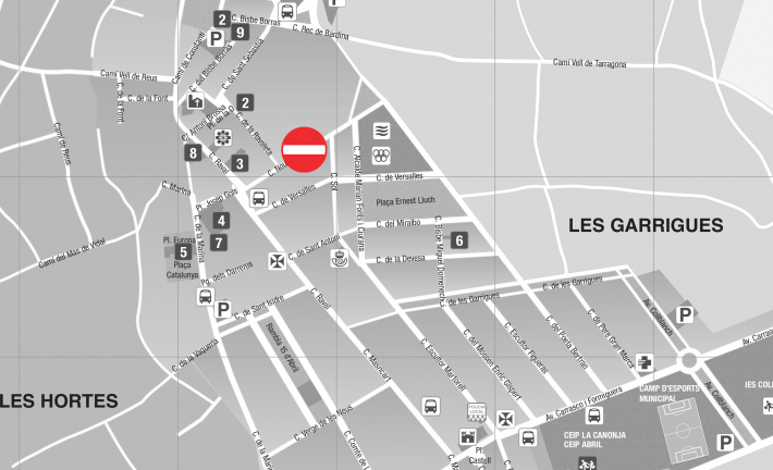 6, 7 i 8 de juliol: Tall de circulació al carrer Nou