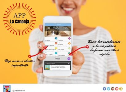 L’Ajuntament posa en marxa una aplicació mòbil per comunicar incidències a la via pública 
