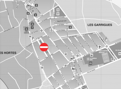 Del 26 al 28 d'octubre: Tall de circulació a la Rambla 15 d'Abril