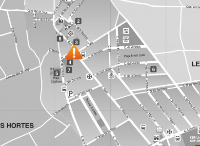 Del 9 al 23 de desembre: Afectacions al trànsit i al recorregut de l’autobús de l’EMT amb motiu de les obres al carrer Raval