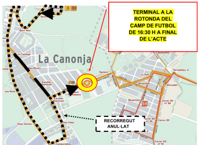 5 de gener: Afectacions al trànsit i al recorregut de l'autobús amb motiu de l'arribada dels Reis Mags d'Orient