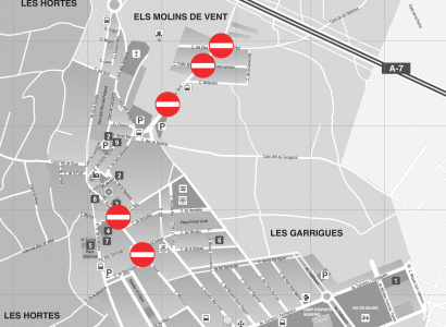 Entre els dies 7 i 12 de febrer es realitzaran obres de pavimentació que produiran afectacions al trànsit a diferents carrers del poble