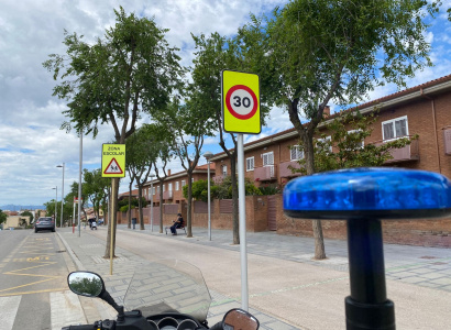 Instaurada la velocitat màxima de 30 km/h a tot el municipi