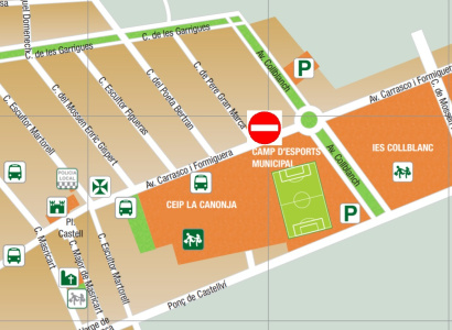 Tall de circulació a l'Av. Carrasco i Formiguera: del dilluns 15 fins al divendres 19 de novembre, entre les 8 i les 19 h.