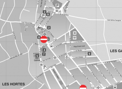 Tall de circulació al carrer Raval: el divendres 31 de desembre, entre les 11 i les 14 h.