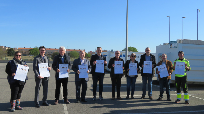 La Canonja, punt de partida de la campanya per fomentar l’ús de les deixalleries de la comarca