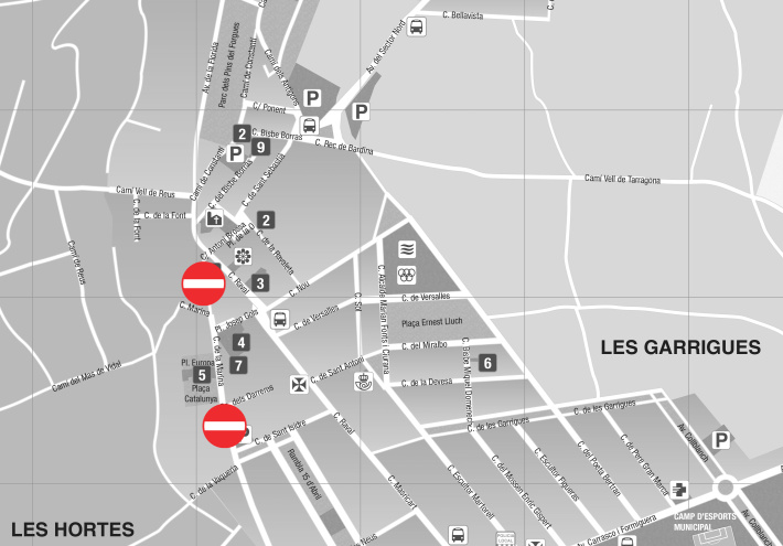 30 de març: tall de circulació al carrer Marina