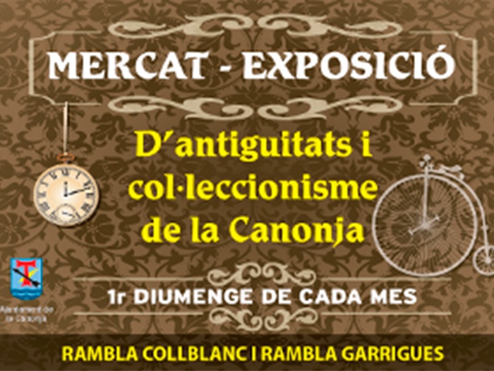 La Canonja tindrà un Mercat d'Antiquaris i Brocanters el primer diumenge de cada mes