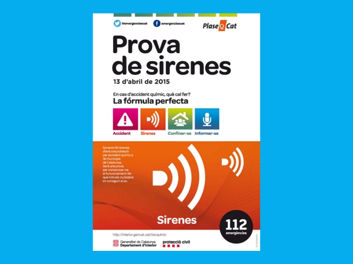 Prova de sirenes. Plaseqcat.