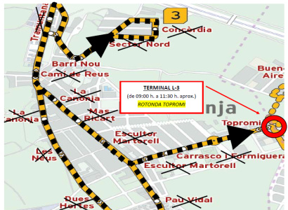 26 de juny: afectacions a la circulació i estacionament amb motiu de la celebració de Cursa atlètica "10 K - 5 K Caminada de la Canonja"