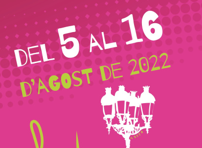 El concurs de la imatge de la Festa Major d'Estiu 2022 ja té disseny guanyador