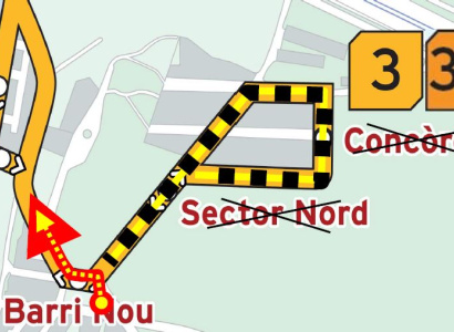 Del 22 al 24 de juliol: afectacions al trànsit i als recorreguts dels autobusos amb motiu de la celebració de les Festes d'Estiu del Sector Nord 