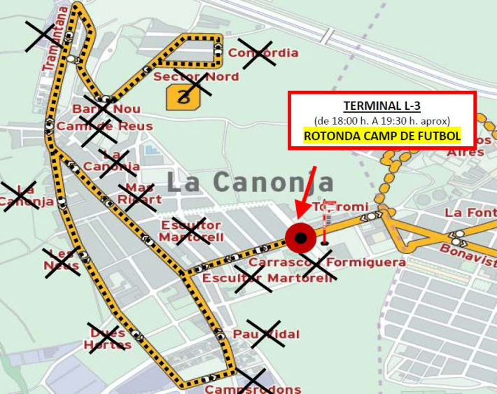 Del 6 al 8 d'agost: afectacions al trànsit i al transport públic durant la Festa Major d’Estiu 