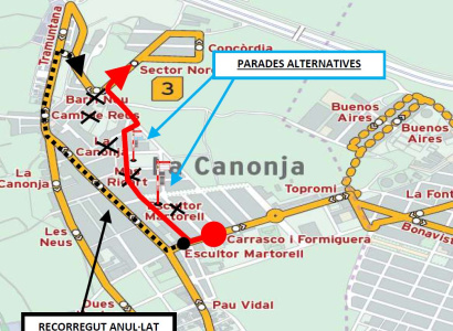Del 12 al 17 d'agost: afectacions al trànsit i al transport públic durant la Festa Major d’Estiu 