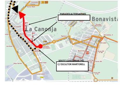 31 de desembre: afectacions al trànsit i i al recorregut de l'autobús amb motiu de l'arribada de l'Home dels Nassos