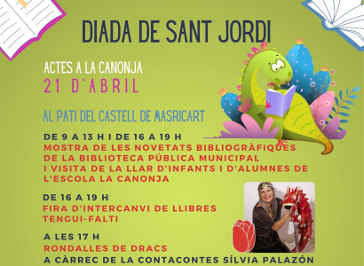 Aquest divendres celebra Sant Jordi a la Canonja