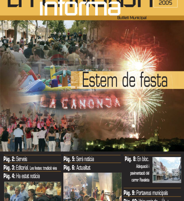 La Canonja Informa 1